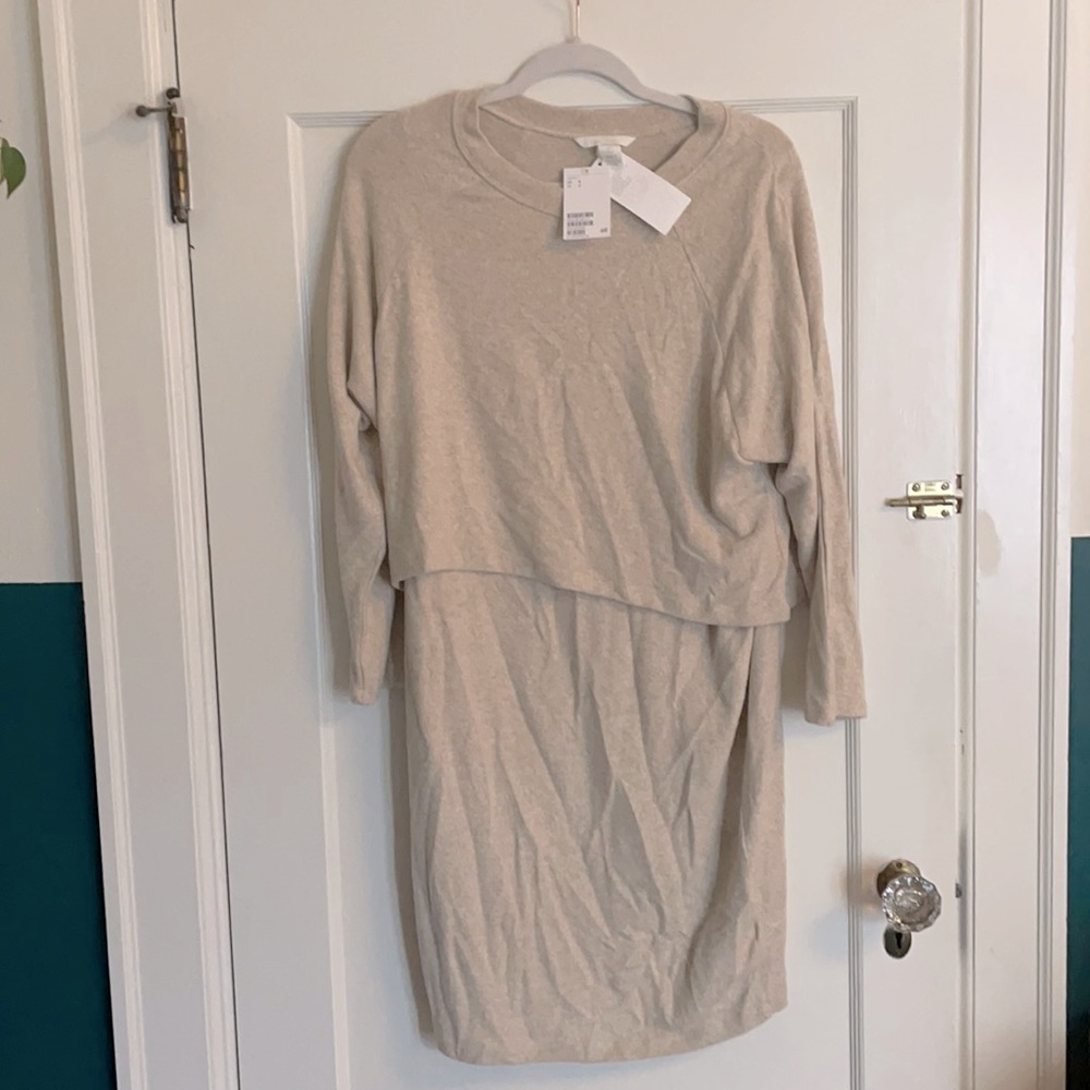 NWT H&M mama maternity and nursing dress Small